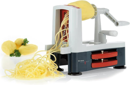 Stainless Steel Tri-Blade Vegetable Spiral Slicer Spiralizer