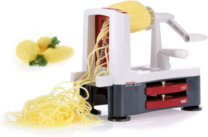 Stainless Steel Tri-Blade Vegetable Spiral Slicer Spiralizer